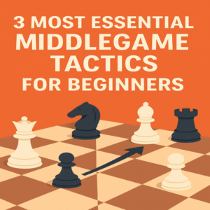 Read more about the article 3 Most Essential Middlegame Tactics Every Beginner Must Know