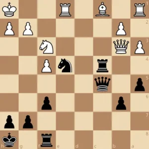 Real-Life Smothered Mate Example